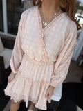 Long Sleeve Smock Neck Winnie Dress