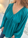 Abby Balloon Sleeve Blouse