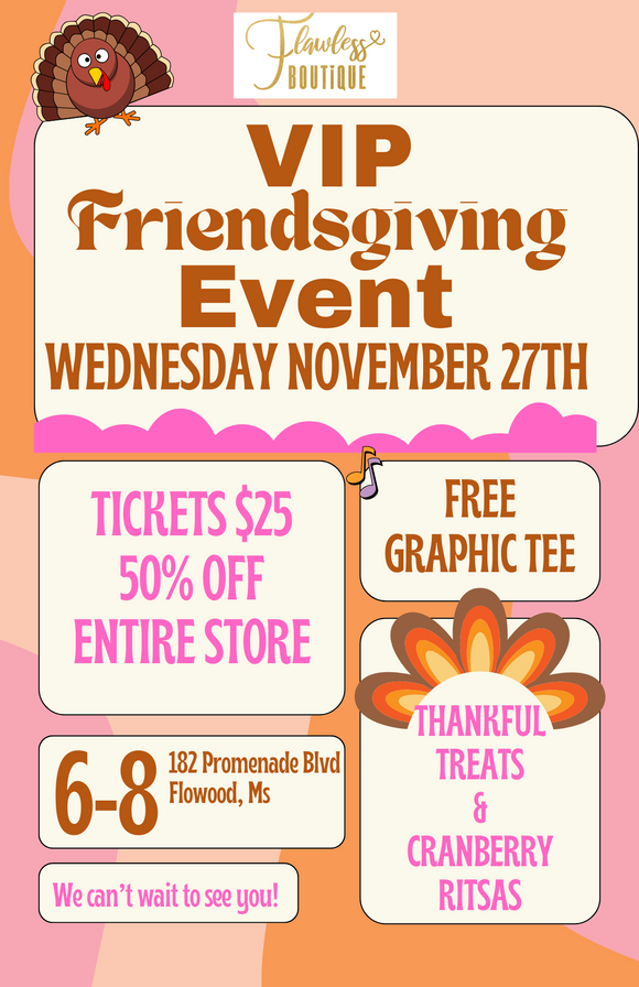 VIP Friendsgiving Event