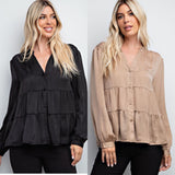Holly Tiered Blouse
