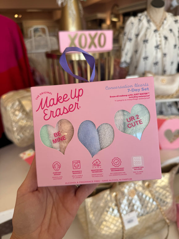 Makeup Eraser Conversation Heart Set