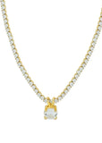 ChanSutt Tennis Diamond Necklace