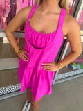 The Swayze Fuchsia  Athletic Dress