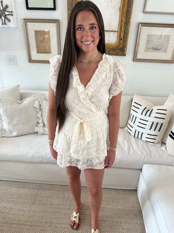 Ivory Farrah Romper