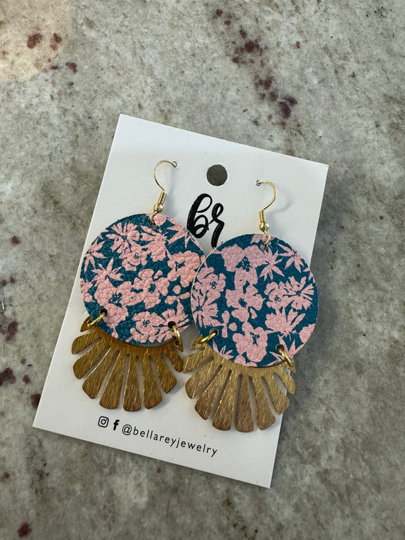 The Carsyn Leather Earring