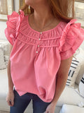 Becky Pink Blouse