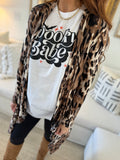 Leopard Print Cardigan