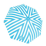 Lulu Mac Umbrella-Blue Stripe & Yellow Stripe