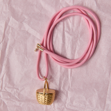 Sherbet Pink Necklace Cord