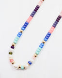 Bowie Bead and Pearl Necklace Multi