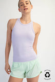 BUTTER SLEEVELESS RACER BACK TANK TOP