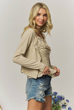 POLKA DOT RUFFLE CAMI & CARDIGAN - RET4276