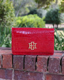 Bryn Clutch/Crossbody Red Patent EC