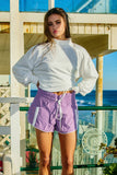 IP5778 Windbreaker Shorts With Contrast Stripe