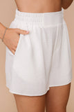 Smocked High Waisted Airflow Short 6