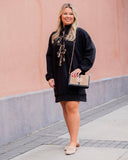 Cecilia Circle Logo Handbag Latte Black