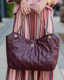 Betsy Tote Burgundy LD