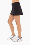 GREEN - A-Line Side Slit Tennis Skort