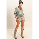 Oversized Mineral Wash T-Shirt