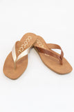SIA MINIMAL STRAP DESIGN FLIP FLOP THONG SANDALS-A