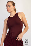 BUTTER SLEEVELESS RACER BACK TANK TOP