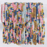 Assorted 2mm Stretch Seed Bead Bracelets