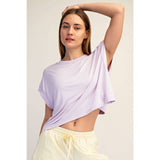 VISCOSE MODAL OPEN BACK TOP