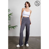 PLUS BUTTER SOFT STRAIGHT CASUAL YOGA PANTS
