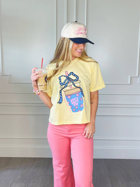 Oops! I got another one! Iced Coffee Crop & Tee