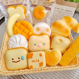 Realistic Food Bread Squishy Slow Rising Stress Relief Sensory Fidget Toy