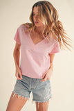 8281DK Til V-Neck Baby Top