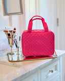 Punta Cana Large Case Hot Pink Patent