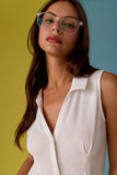 PT19590 COLLAR NECK TOP