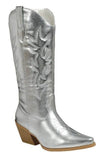 Western Mid Calf Boots