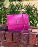 Evelyn Crossbody Hot Pink EC