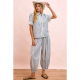 STRIPES BALLOON PANTS