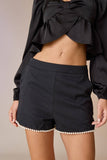 PP50073 - Scarlett Pearl Trimmed Shorts