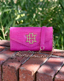 Carlington Clutch/Crossbody Hot PInk EC
