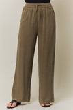SOLID RELAXED CASUAL PANTS - REP4282