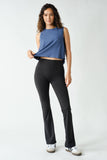 Pima Cotton Relaxed Side-Knot Tank
