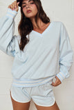 PX19299 Cozy Lounge Short Set Relaxed Fit