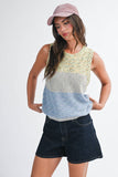 3256FK Lana Colorblock Tank