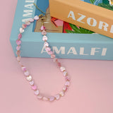 Multi Heart Stone Necklaces