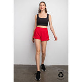 RECYCLED ACTIVE SHORT WITH MESH