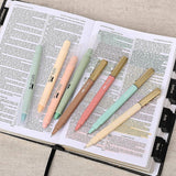 Mr. Pen Gel Highlighters & Pens - 12 Pack No Bleed