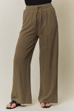 SOLID RELAXED CASUAL PANTS - REP4282
