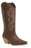 Western Mid Calf Boots