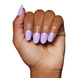 Lilac Press-On Nails|Short Round Shape|Spring Press on Nails