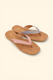 SIA MINIMAL STRAP DESIGN FLIP FLOP THONG SANDALS-A