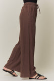 SOLID RELAXED CASUAL PANTS - REP4282